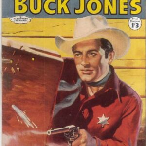 COWBOY PICTURE LIBRARY (1952-1967 SERIES) #338: Buck Jones (Trail of Treachery) VF/NM – Australian Variant