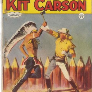 COWBOY PICTURE LIBRARY (1952-1967 SERIES) #345: Kit Carson (Three Desperate Men) VF/NM – Australian Variant