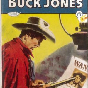 COWBOY PICTURE LIBRARY (1952-1967 SERIES) #374: Buck Jones (Double Showdown) – VF – Australian Variant