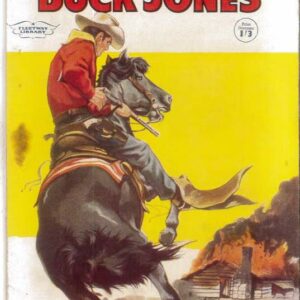 COWBOY PICTURE LIBRARY (1952-1967 SERIES) #382: Buck Jones (Gunsmoke Ghost Town) VF/NM – Australian Variant