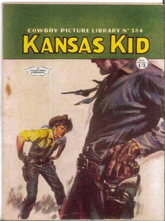 COWBOY PICTURE LIBRARY (1952-1967 SERIES) #384: Kansas Kid (Masked Sheriff) – VF/NM – Australian Variant COWBOY PICTURE LIBRARY (1952-1967 SERIES) #384: Kansas Kid (Masked Sheriff) – VF/NM – Australian Variant