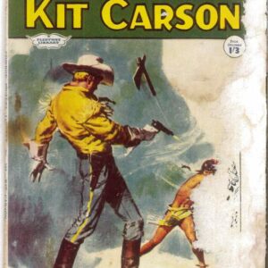 COWBOY PICTURE LIBRARY (1952-1967 SERIES) #389: Kit Carson (Cheyenne War) – GD – Australian Variant