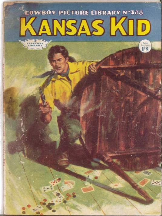 COWBOY PICTURE LIBRARY (1952-1967 SERIES) #388: Kansas Kid (Treacherous Trooper) FR/GD – Australian Variant COWBOY PICTURE LIBRARY (1952-1967 SERIES) #388: Kansas Kid (Treacherous Trooper) FR/GD – Australian Variant