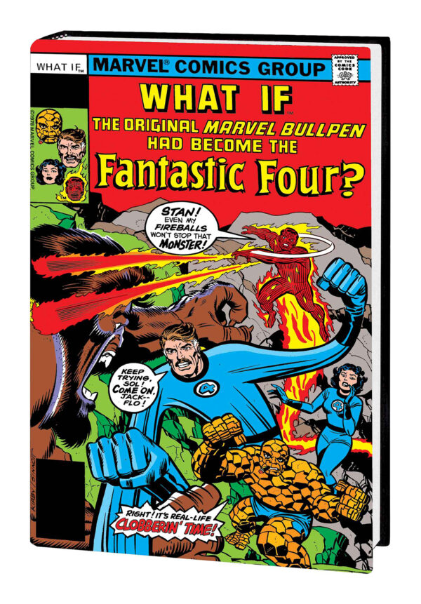 WHAT IF? ORIGINAL MARVEL SERIES OMNIBUS (HC) #1: Jack Kirby Direct Market cover