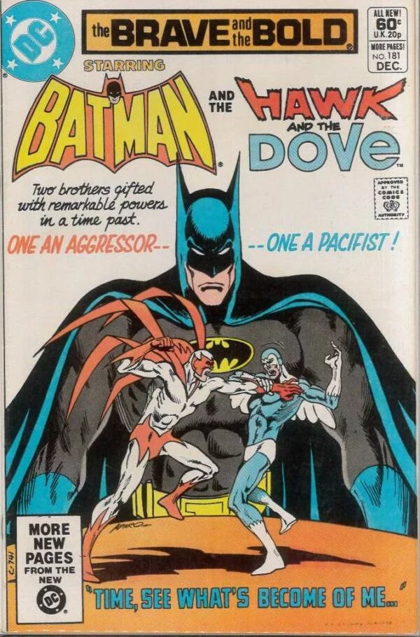 BRAVE AND THE BOLD (1955-1983 SERIES) #181: Batman & The Hawk and the Dove – 9.2 (NM)