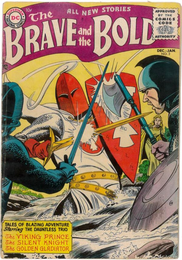 BRAVE AND THE BOLD (1955-1983 SERIES) #3: 5.5 (FN-)