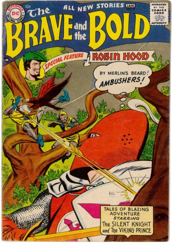 BRAVE AND THE BOLD (1955-1983 SERIES) #9: 6.5 (FN+)