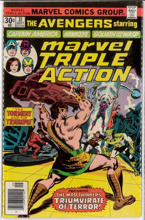 MARVEL TRIPLE ACTION #31