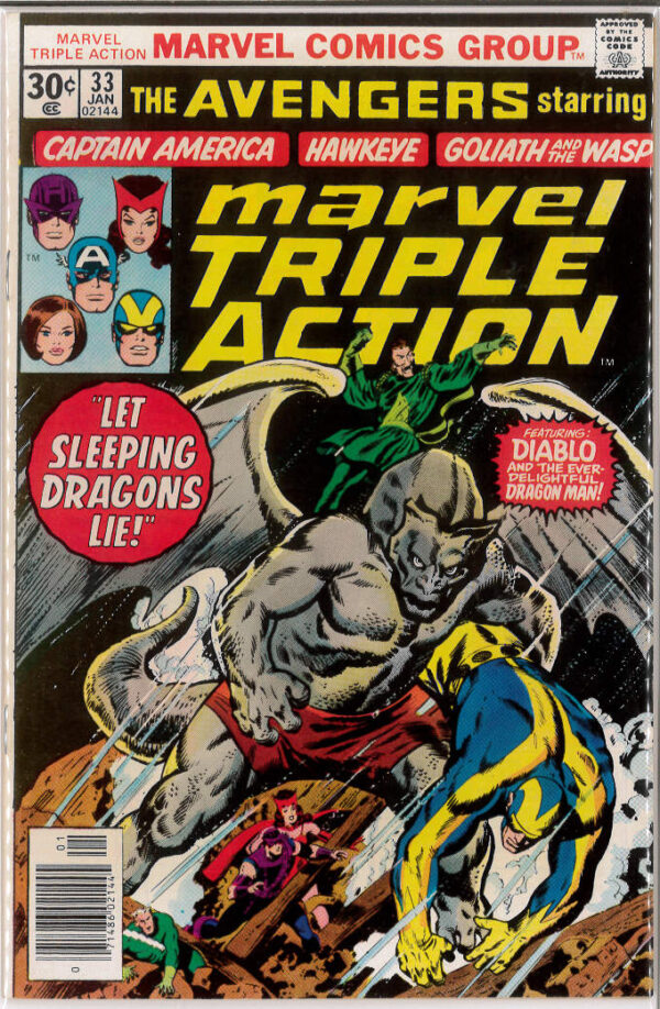 MARVEL TRIPLE ACTION #33