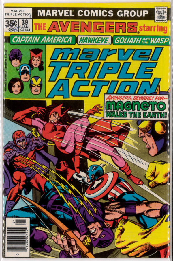 MARVEL TRIPLE ACTION #39