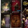 GAME TRADE MAGAZINE (GMT) #224: 2 promo cards including Insane & 10 min Heist -cards only-NM