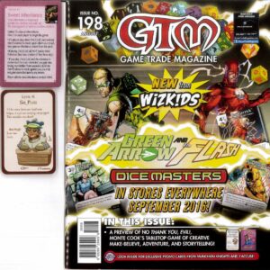 GAME TRADE MAGAZINE (GMT) #198: J’Accuse & Munchkin Promo cards – NM
