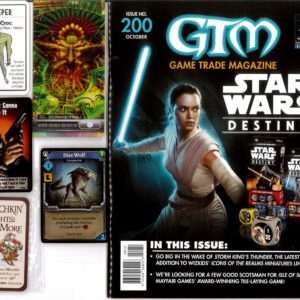 GAME TRADE MAGAZINE (GMT) #200: 5 Munchkin, Clank, Zombies, BM Fluxx, Shadowrun Tarot promos