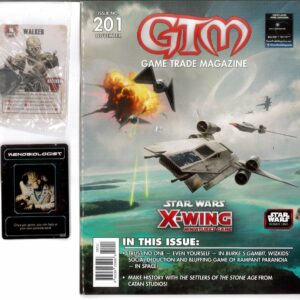 GAME TRADE MAGAZINE (GMT) #201: Burke’s Gambit & Walking Dead All out War figure promos – NM