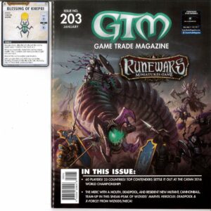 GAME TRADE MAGAZINE (GMT) #203: Pathrinder Adventure Card Game Promo – NM