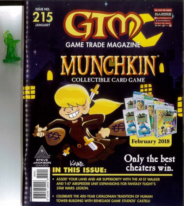 GAME TRADE MAGAZINE (GMT) #215: Cthulhu Wars: Astral Acolyte Translucent Version Promo – NM