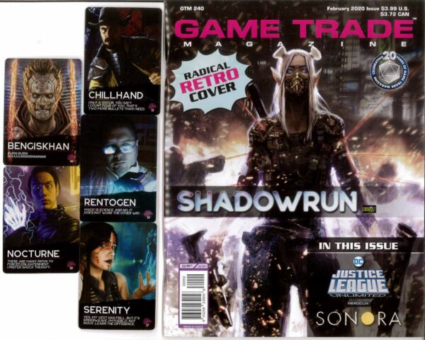GAME TRADE MAGAZINE (GMT) #240: Shadowrun promo (random 1 of 40) – NM