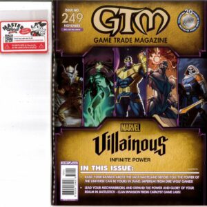 GAME TRADE MAGAZINE (GMT) #249: Master Word 4 card promo pocket version – NM