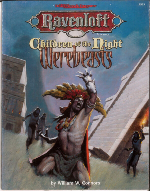ADVANCED DUNGEONS AND DRAGONS 1ST EDITION #9583: Ravenloft: Children of the Night: Werebeasts – NM – 9583
