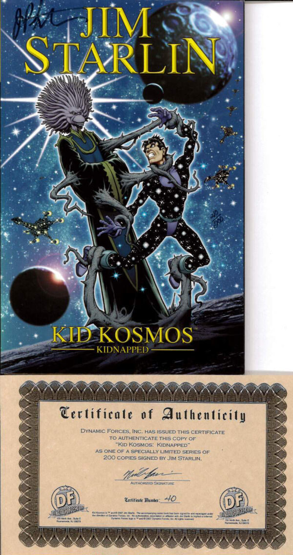 KID KOSMOS GN #99: Jim Starlin signed edition (DFE COA of 200) – 9.2 (NM)