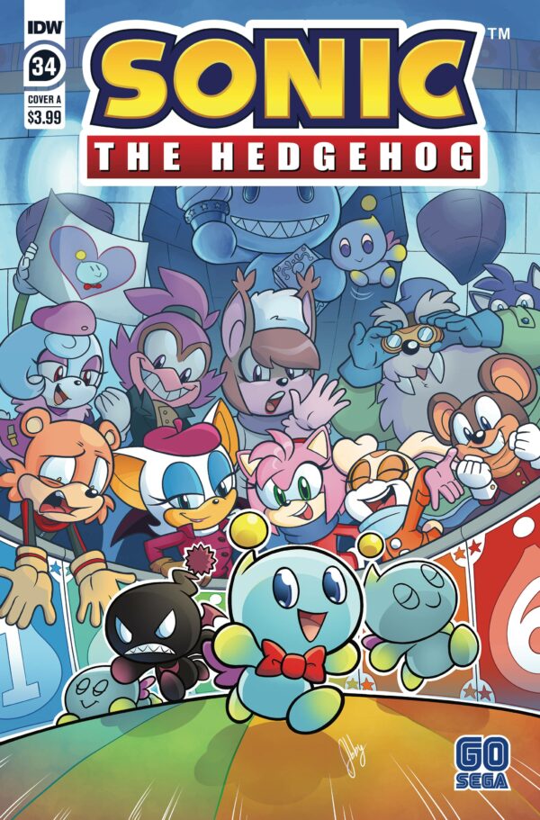 SONIC THE HEDGEHOG (2018 SERIES) #34: Abby Bulmer cover A