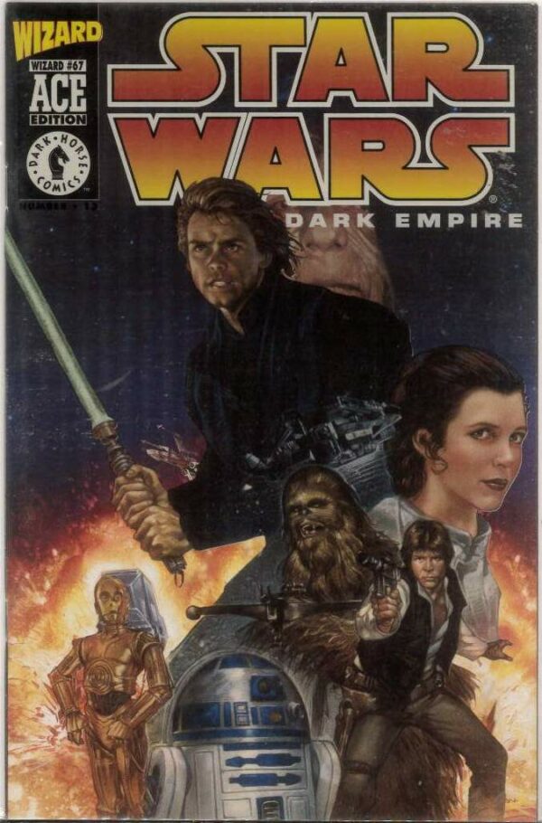 WIZARD ACE: STAR WARS DARK EMPIRE #1 (67): 9.2 (NM)