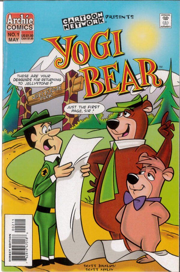 YOGI BEAR (1997 SERIES) #1: 9.2 (NM)