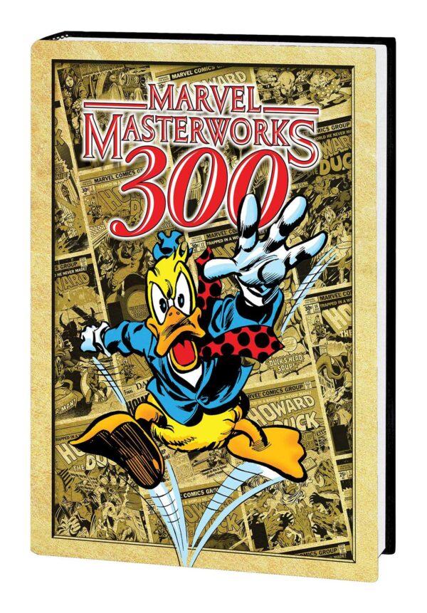 MASTERWORKS: HOWARD THE DUCK (HC) #1: Marvel Masterworks #300 cover