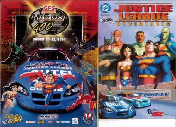 ISC PROGRAM GUIDE W JUSTICE LEAGUE ADVENTURE COMIC: 9.2 (NM)