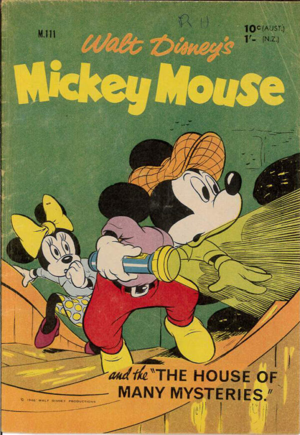 WALT DISNEY’S MICKEY MOUSE (M SERIES) (1956-1978) #111: 5.0 (VG/FN)