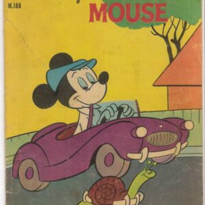 WALT DISNEY’S MICKEY MOUSE (M SERIES) (1956-1978) #188: Ringside Rukas – GD WALT DISNEY’S MICKEY MOUSE (M SERIES) (1956-1978) #188: Ringside Rukas – GD