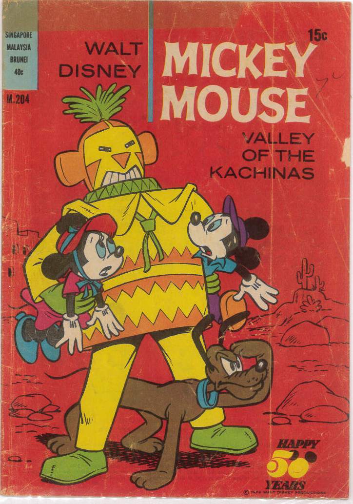 WALT DISNEY’S MICKEY MOUSE (M SERIES) (1956-1978) #204: GD WALT DISNEY’S MICKEY MOUSE (M SERIES) (1956-1978) #204: GD