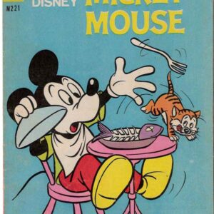 WALT DISNEY’S MICKEY MOUSE (M SERIES) (1956-1978) #221: VG