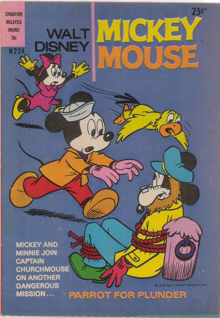 WALT DISNEY’S MICKEY MOUSE (M SERIES) (1956-1978) #224: FN WALT DISNEY’S MICKEY MOUSE (M SERIES) (1956-1978) #224: FN