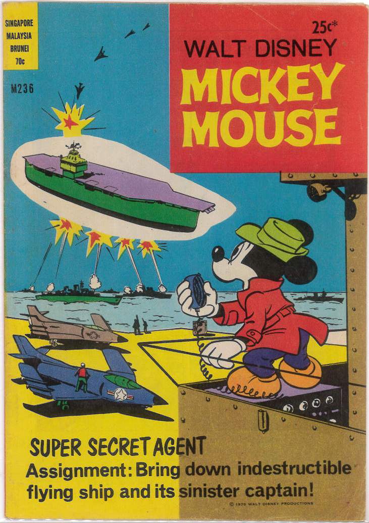 WALT DISNEY’S MICKEY MOUSE (M SERIES) (1956-1978) #236: FN/VF WALT DISNEY’S MICKEY MOUSE (M SERIES) (1956-1978) #236: FN/VF