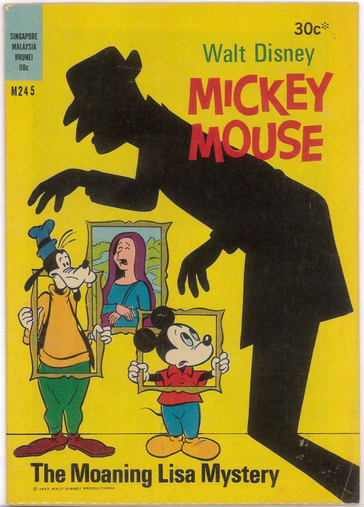 WALT DISNEY’S MICKEY MOUSE (M SERIES) (1956-1978) #245: FN WALT DISNEY’S MICKEY MOUSE (M SERIES) (1956-1978) #245: FN