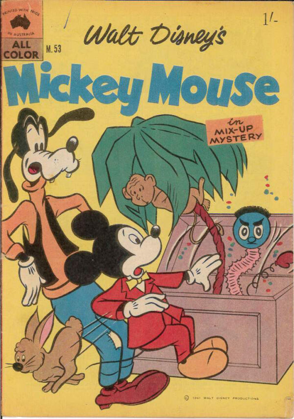 WALT DISNEY’S MICKEY MOUSE (M SERIES) (1956-1978) #53: 5.0 (VG/FN)