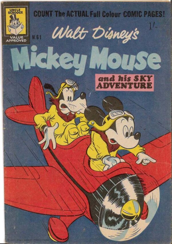 WALT DISNEY’S MICKEY MOUSE (M SERIES) (1956-1978) #61: 7.0 (FN/VF)