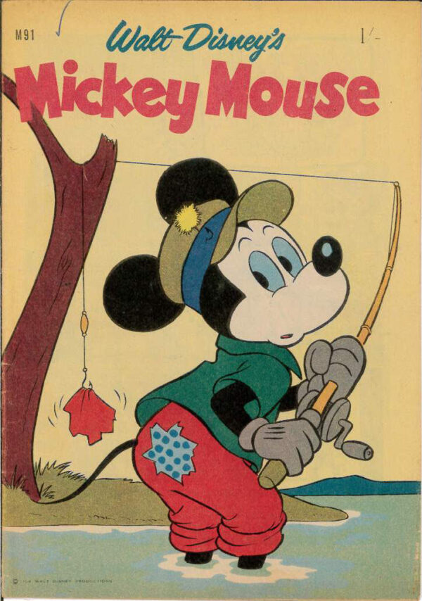 WALT DISNEY’S MICKEY MOUSE (M SERIES) (1956-1978) #91: 6.0 (FN)