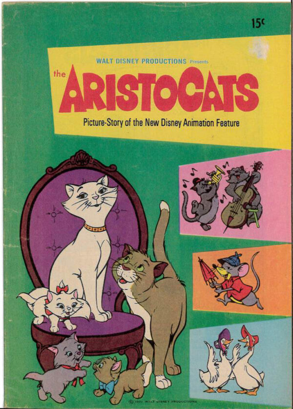 WALT DISNEY’S FILM PREVIEW COMIC (FP) (1953-1977) #74: Aristocats