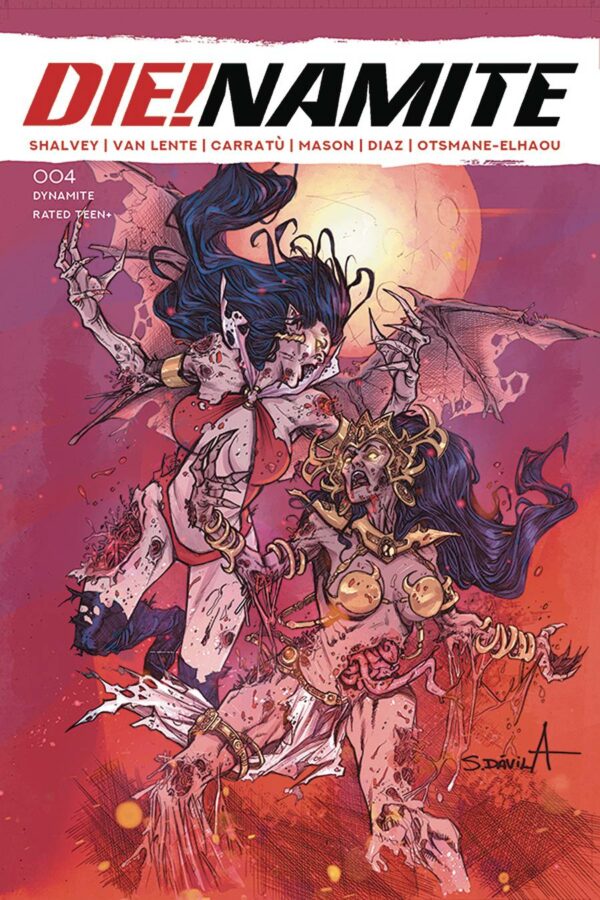 DIE!NAMITE #4: Sergio Davila Zombie cover