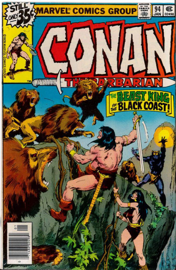 CONAN THE BARBARIAN (1970-1993 SERIES) #94: 9.2 (NM)