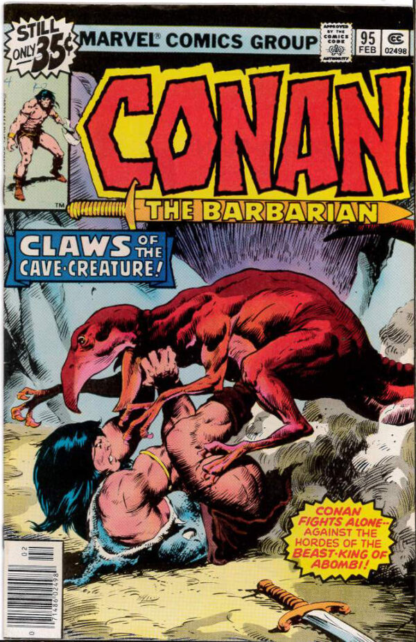 CONAN THE BARBARIAN (1970-1993 SERIES) #95: 9.2 (NM)