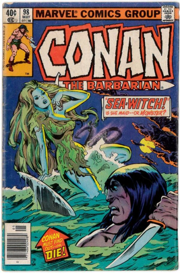 CONAN THE BARBARIAN (1970-1993 SERIES) #98: 5.0 (VG/FN)