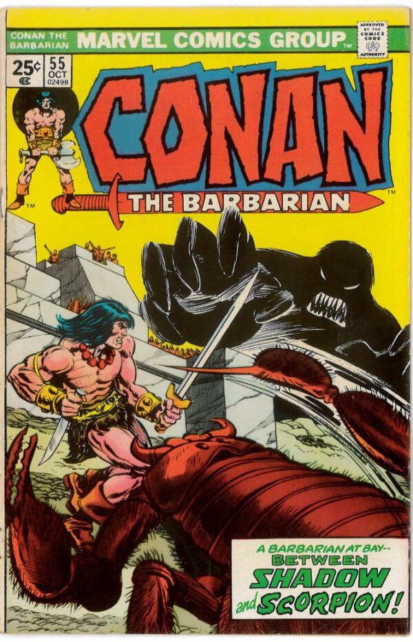 CONAN THE BARBARIAN (1970-1993 SERIES) #55: VF/NM