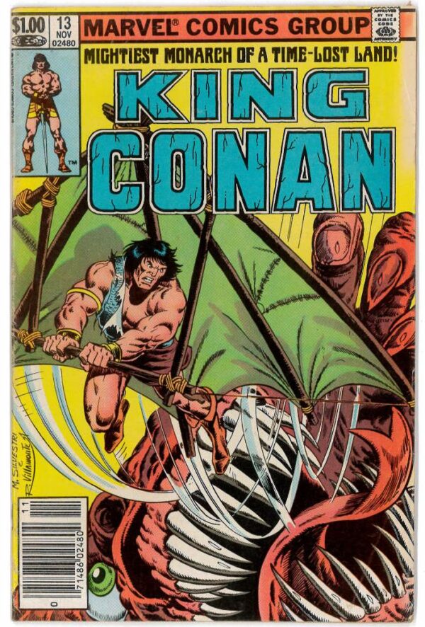 CONAN THE KING #13: 5.0 (VG/FN)