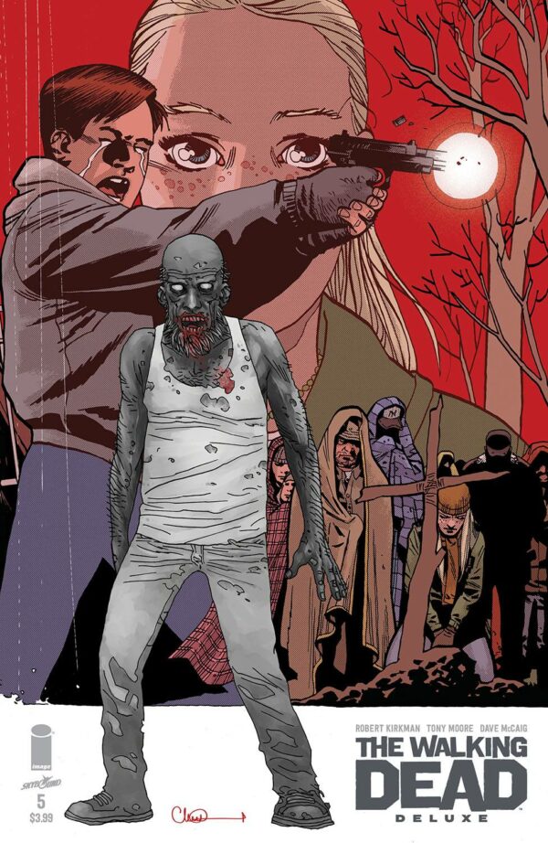 WALKING DEAD DELUXE #5: Charles Adlard connecting cover C