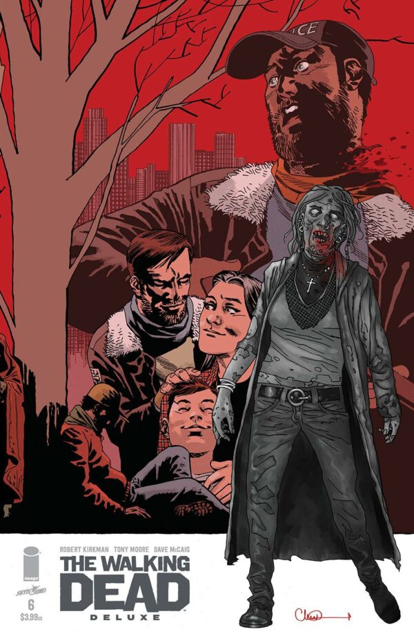WALKING DEAD DELUXE #6: Charles Adlard connecting cover C