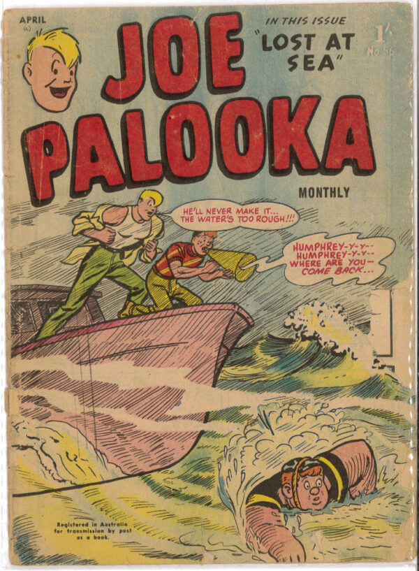 JOE PALOOKA #56: 2.0 (GD) 1957