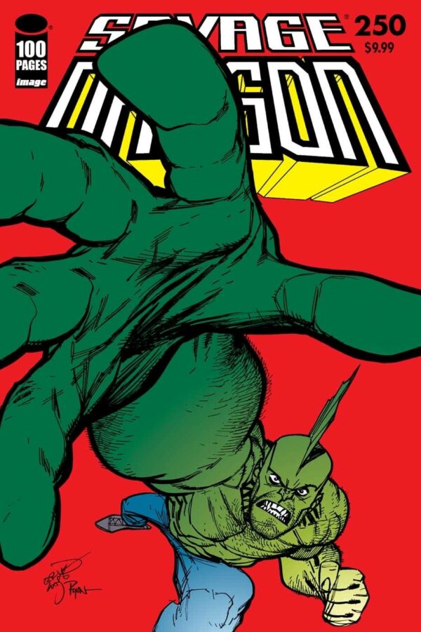 SAVAGE DRAGON (1993- SERIES: VARIANT EDITION) #250: Erik Larsen & Ryan Ottley cover G